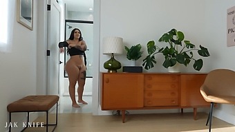 My Roommate With A Big Ass Sucks My Dick Both In The Ass And Mouth - Roxanne Roselle